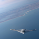 Illustration for article titled X-47B Demonstrates Unmanned Aerial Refueling For The First Time